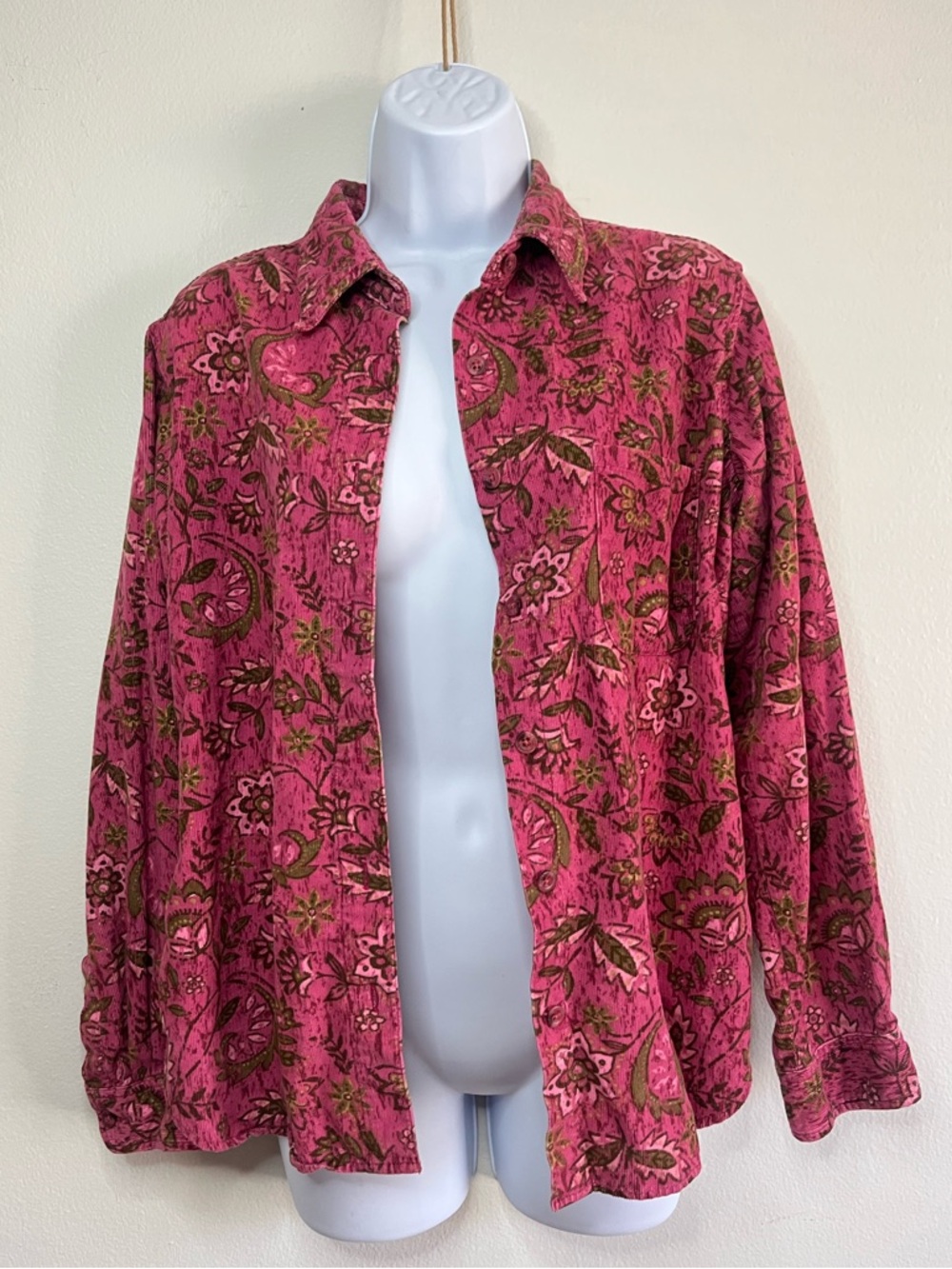 Columbia Corduroy Floral Jacket